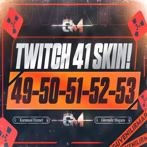 Rust Twitch 41 Skin Round 49-50-51-52-53